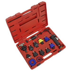 Sealey Cooling System Pressure Test Kit 13pc (VS0014)