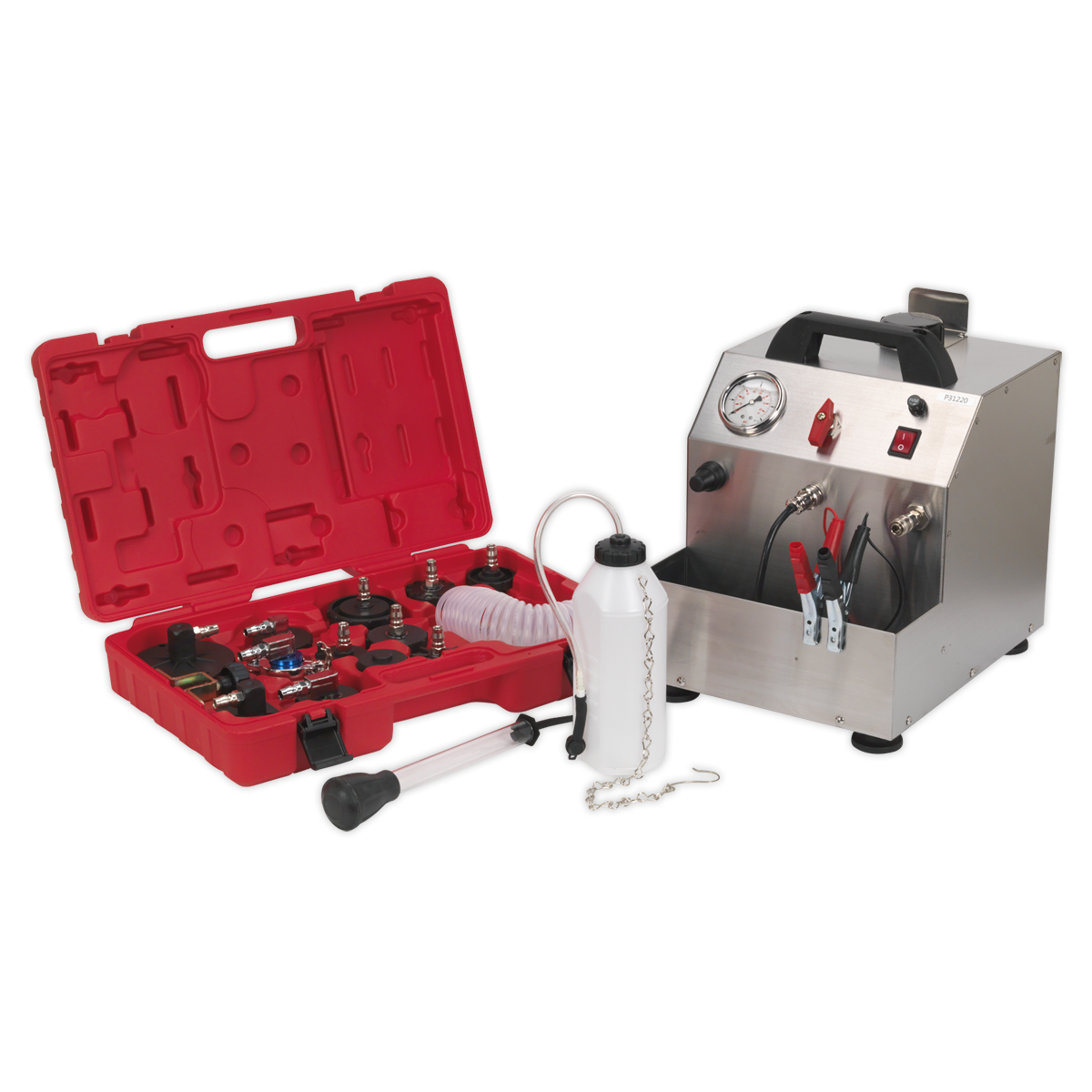 Sealey Brake & Clutch Pressure Bleeder Kit 12V (VS0207)