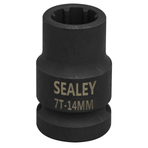 Sealey Brake Caliper Socket 1/2"Sq Drive 14mm 7-Point (VS0985)