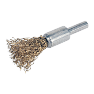 Sealey Flat Top Crimped Wire Decarbonising Brush 13mm (VS1802)