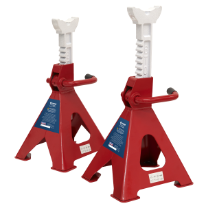 Sealey Ratchet Type Axle Stands (Pair) 6 Tonne Capacity per Stand (VS2006)