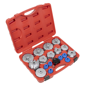 Sealey Oil Filter Cap Wrench Set 19pc (VS7013)