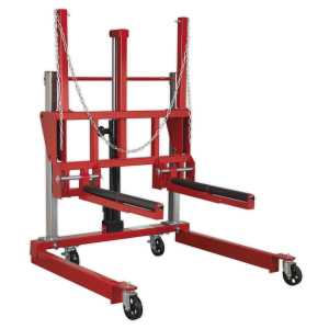 Sealey Wheel Removal Trolley with Adjustable Width 500kg Capacity (W508T)