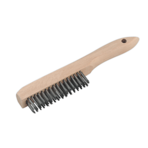 Sealey Engineer’s Wire Brush with Steel Fill 260mm (WB02)