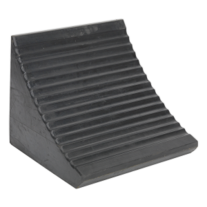 Sealey Heavy-Duty Rubber Wheel Chock - Single (WC12)