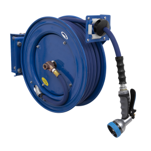 Sealey Heavy-Duty Retractable Water Hose Reel 15m 13mm ID Rubber Hose (WHR1512)