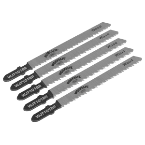 Sealey Jigsaw Blade for Wood & Plastics 75mm 10tpi - Pack of 5 (WJT101BR)