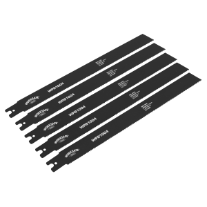 Sealey Worksafe® Pipe Saw Blade 300 x 25 x 1mm 10-14tpi - Pack of 5 (WPS1004)