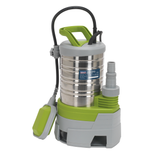 Sealey Submersible Stainless Water Pump Automatic Dirty Water 225L/min 230V (WPS225P)