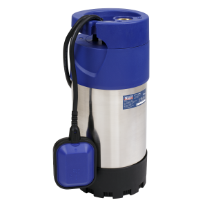 Sealey Submersible Stainless Water Pump Automatic 92L/min 40m Head 230V (WPS92A)
