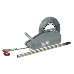 Sealey Wire Rope Puller 1600kg Max Line Force (WRP1600)