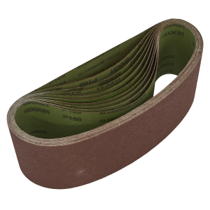 Sealey Worksafe® 100 x 610mm Sanding Belt 100Grit - Pack of 10 (WSB61100)