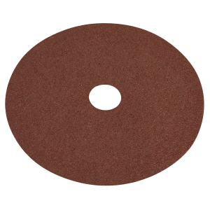 Sealey Worksafe® 115mm Fibre Backed Sanding Disc 40Grit - Pack of 25 (WSD4540)
