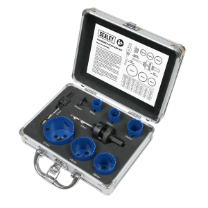 Sealey Plumber's Hole Saw Kit 9pc (WSPHSK)
