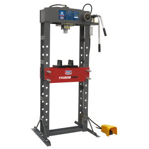 Sealey Premier Heavy-Duty Air/Hydraulic Floor Type Press with Foot Pedal 30 Tonne (YK309FAH)
