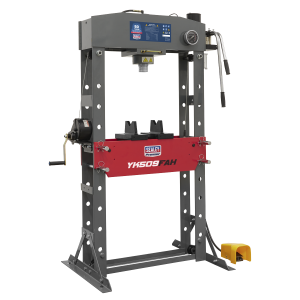 Sealey Premier Air/Hydraulic Floor Type Press with Foot Pedal 50 Tonne (YK509FAH)
