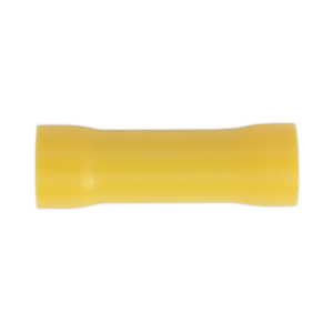 Sealey Butt Connector Terminal 5.5mm, Yellow - Pack of 100 (YT10)