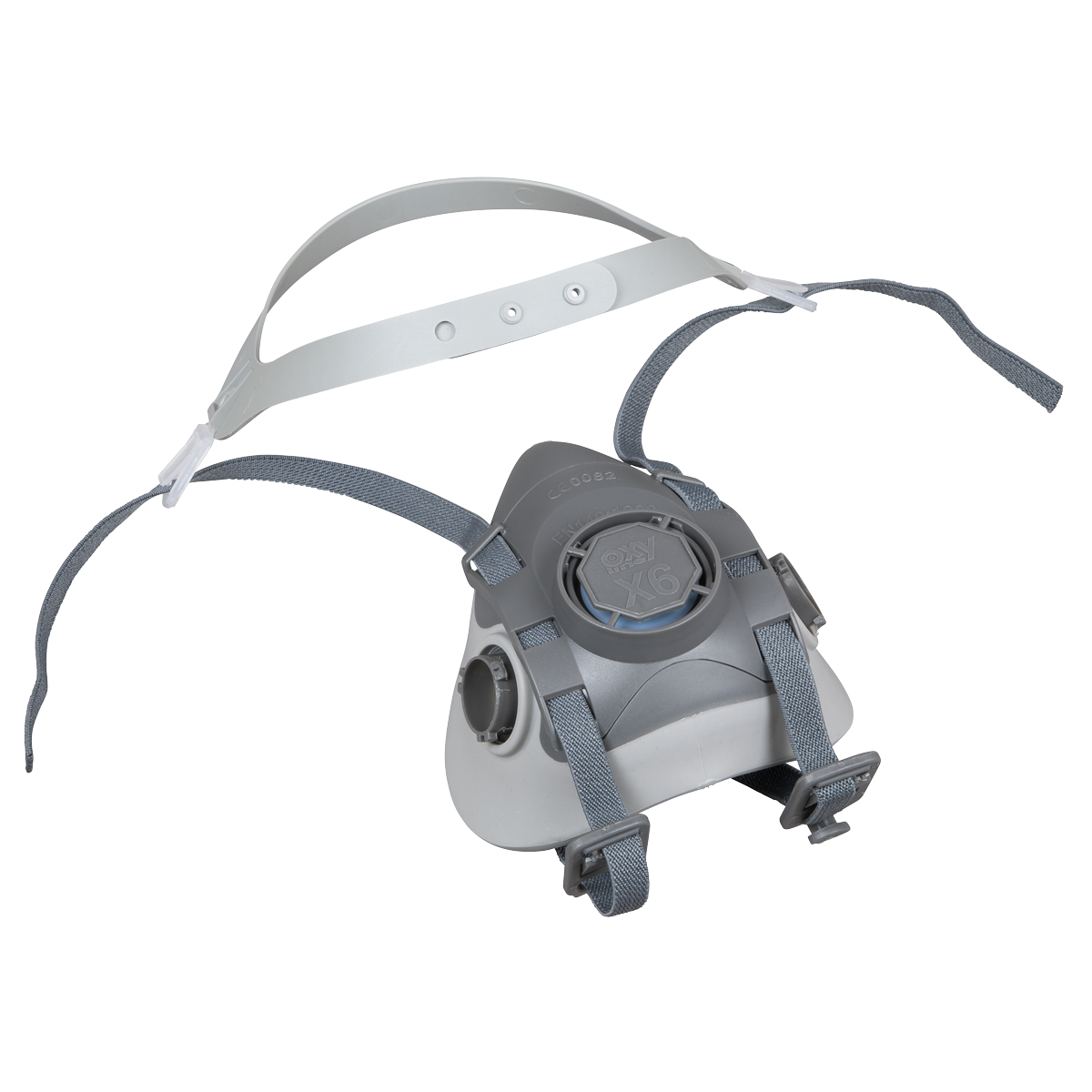 Sealey Reusable Half Mask without Filters (9000) - Image 9
