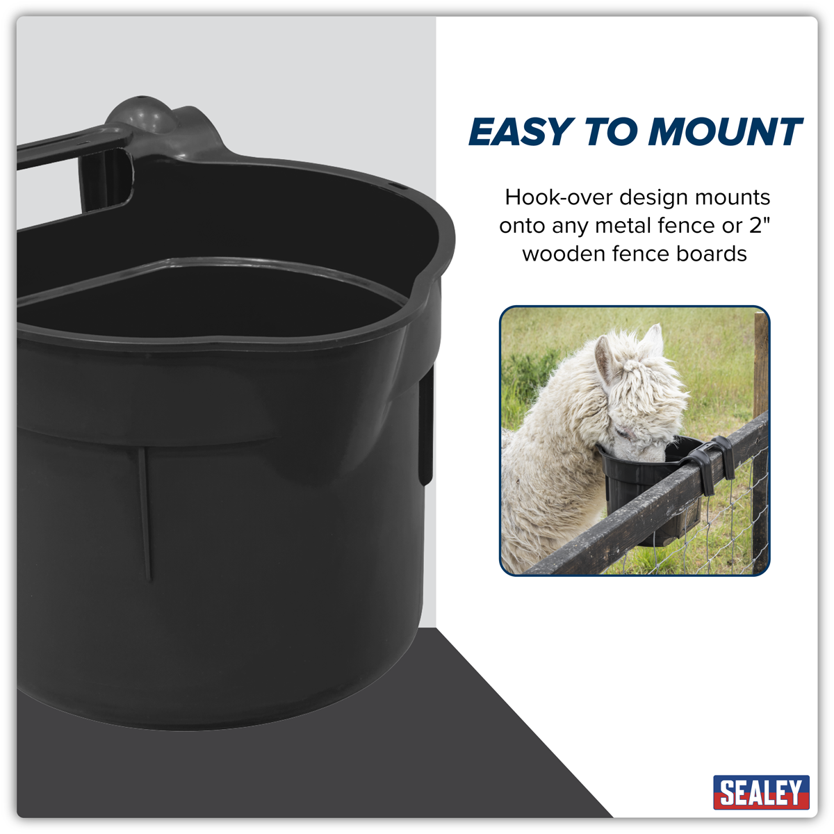 Sealey Hook-Over Feeder 7L (AFT05) - Image 12