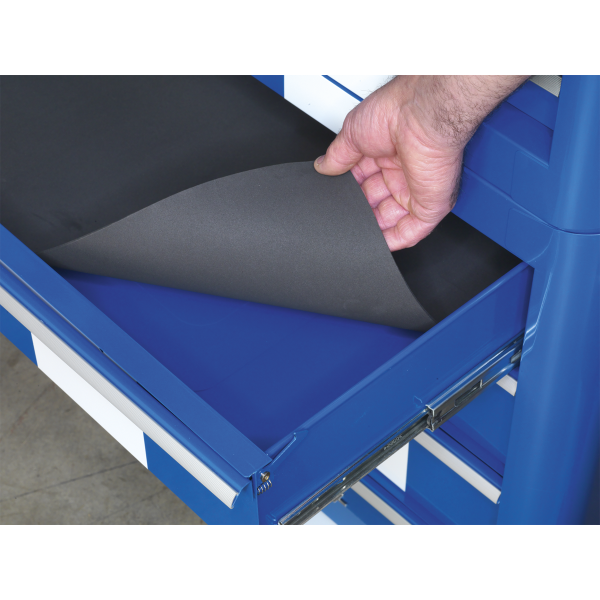Sealey Premier™ Retro Style Topchest, Mid-Box Tool Chest & Rollcab Combination 10 Drawer - Blue with White Stripes (AP28COMBO2BWS) - Image 7