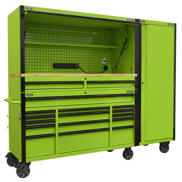 2 Drawer Riser & Side Locker 15 Drawer 1549mm (AP6115BECOMBO2)