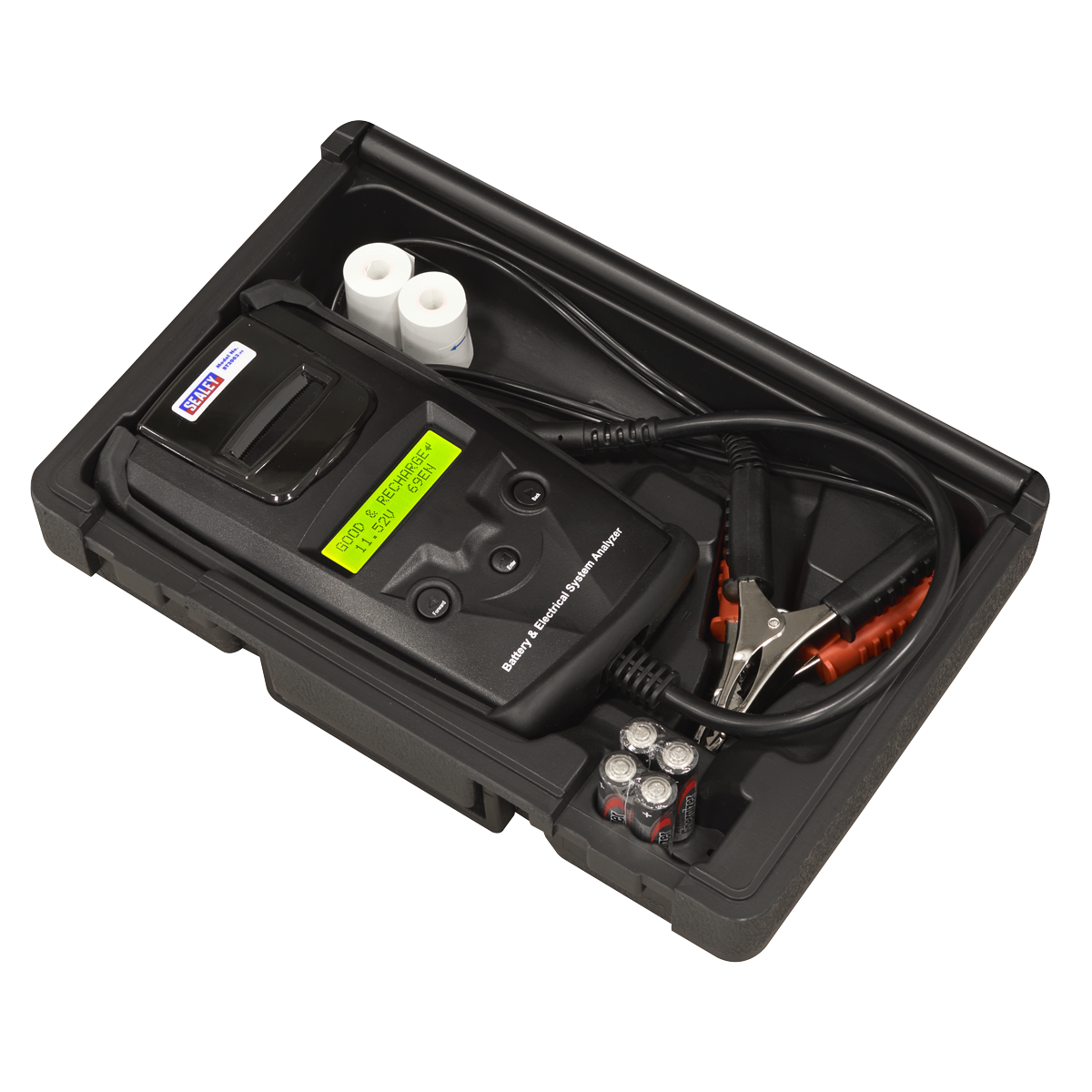 Sealey Digital Battery & Alternator Tester with Printer 6/12/24V (BT2003)