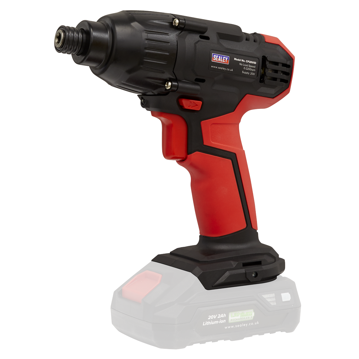Sealey 8 x SV20 Series Cordless Power Tool Kit 20V - 4 Batteries (CP20VCOMBO4) - Image 3