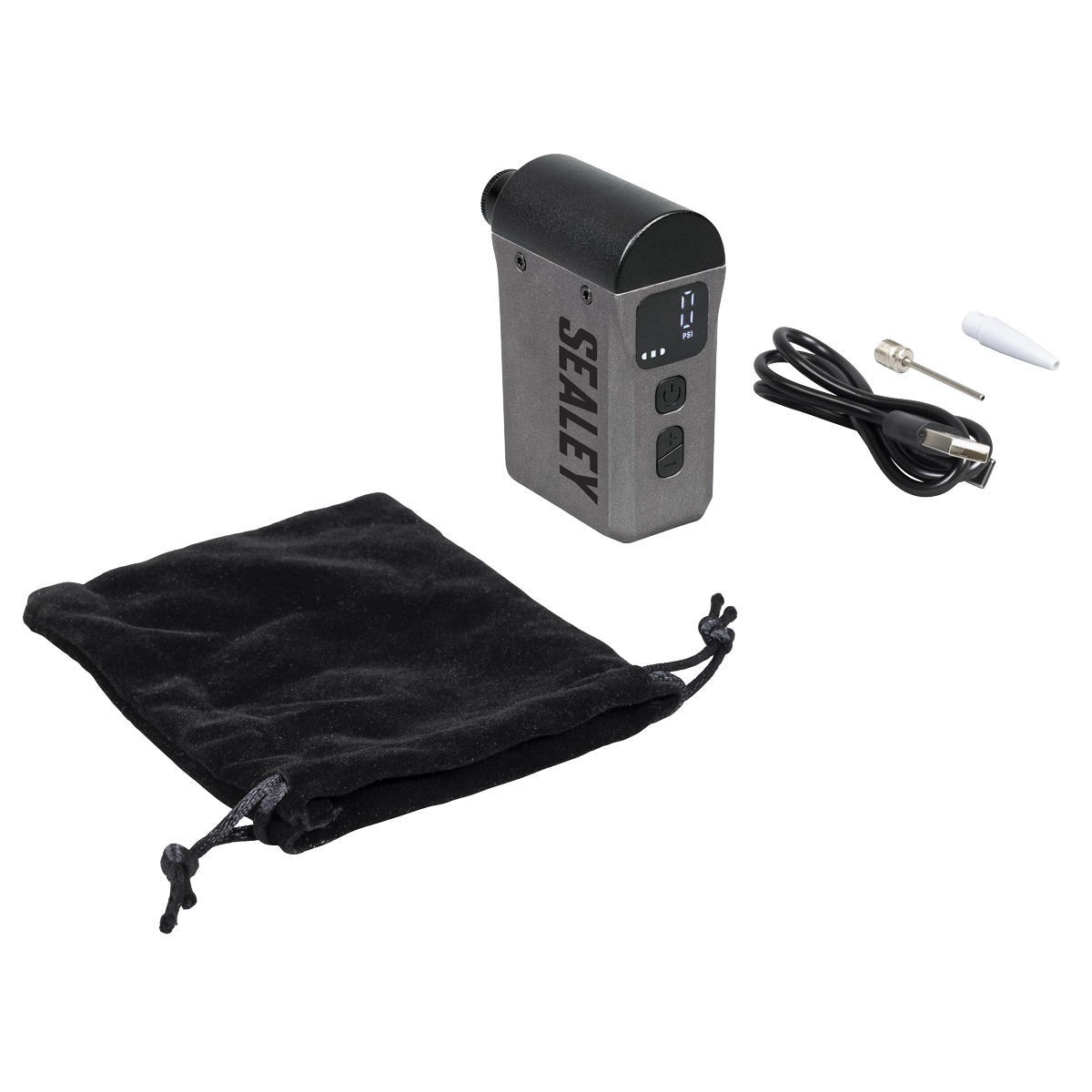 Sealey Mini Digital Bike Pump (CTI100) - Image 3