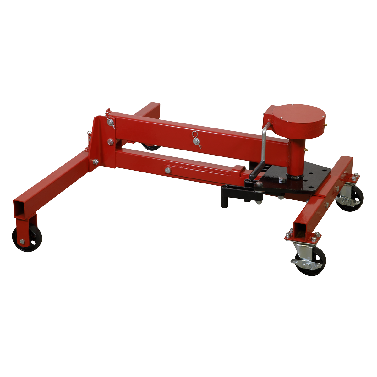 Sealey Folding 360º Rotating Engine Stand with Geared Handle Drive 450kg Capacity (ES480D) - Image 6