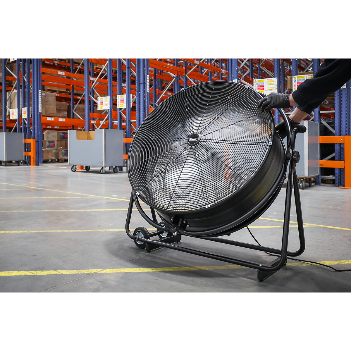 Sealey Industrial High Velocity Orbital Drum Fan 30" 230V (HVF30S) - Image 9