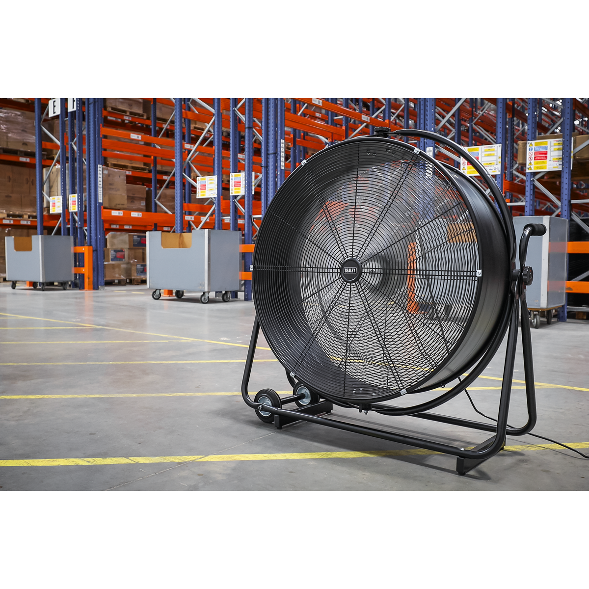 Sealey Industrial High Velocity Orbital Drum Fan 30" 230V (HVF30S) - Image 6