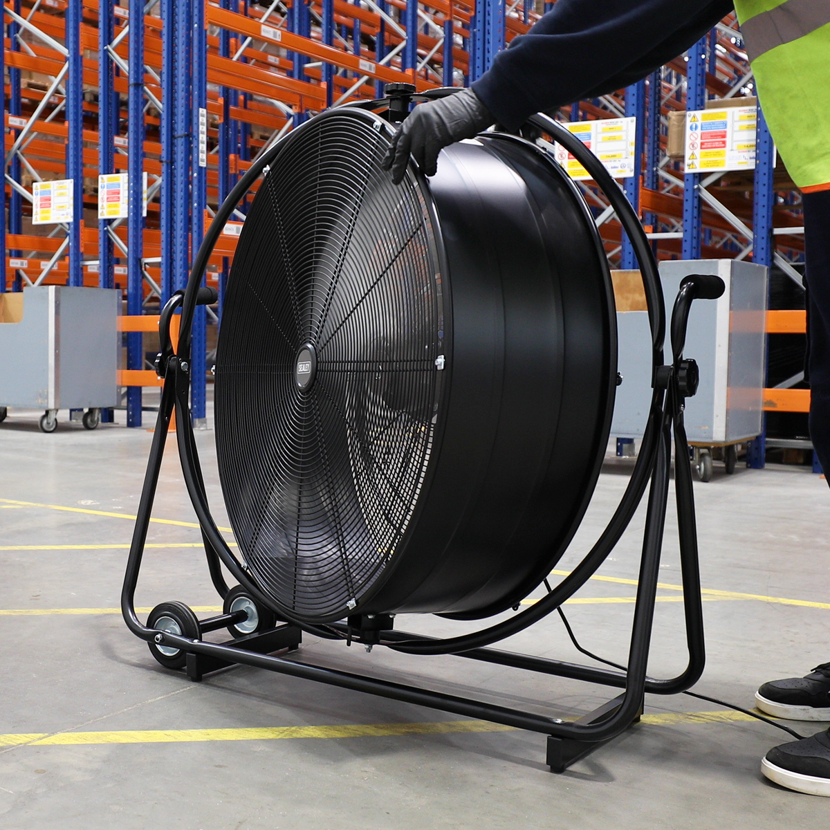 Sealey Industrial High Velocity Orbital Drum Fan 30" 230V (HVF30S) - Image 4
