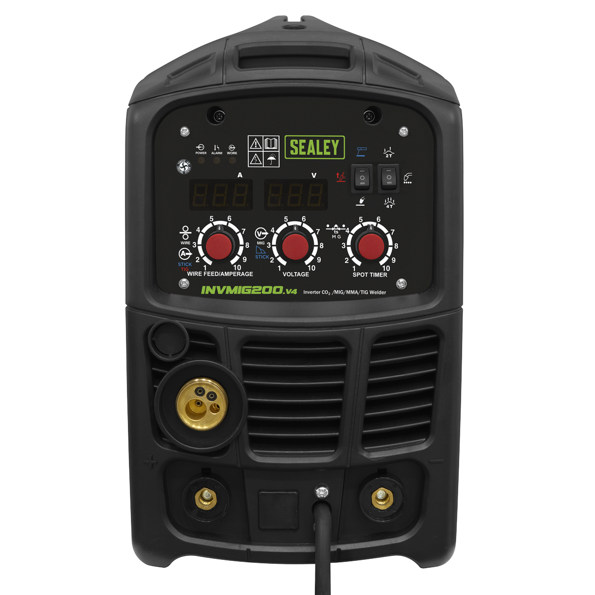 Sealey Premier MIG, TIG & MMA Inverter Welder 200A (INVMIG200) - Image 7