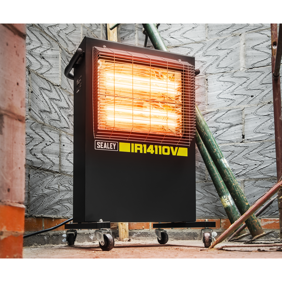 Sealey Infrared Cabinet Heater 1.2/2.4kW 110V (IR14110V) - Image 3