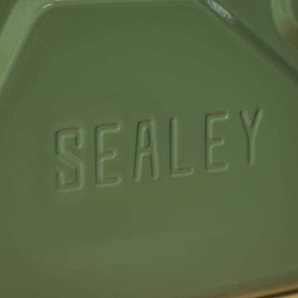 Sealey Screw Cap Metal Jerry Can 20L - Green (JC20SCG) - Image 7