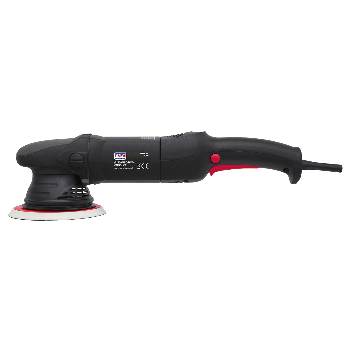 Sealey Premier 150mm Dual Action Variable Speed Polisher 750W/230V (OP750) - Image 4