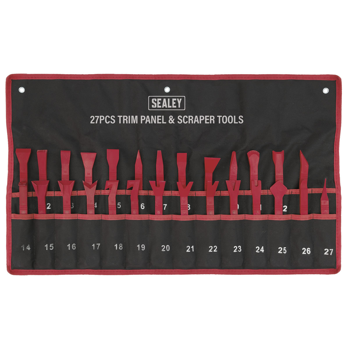 Sealey Trim & Panel Clip Tool Set 27pc (RT27KIT) - Image 3