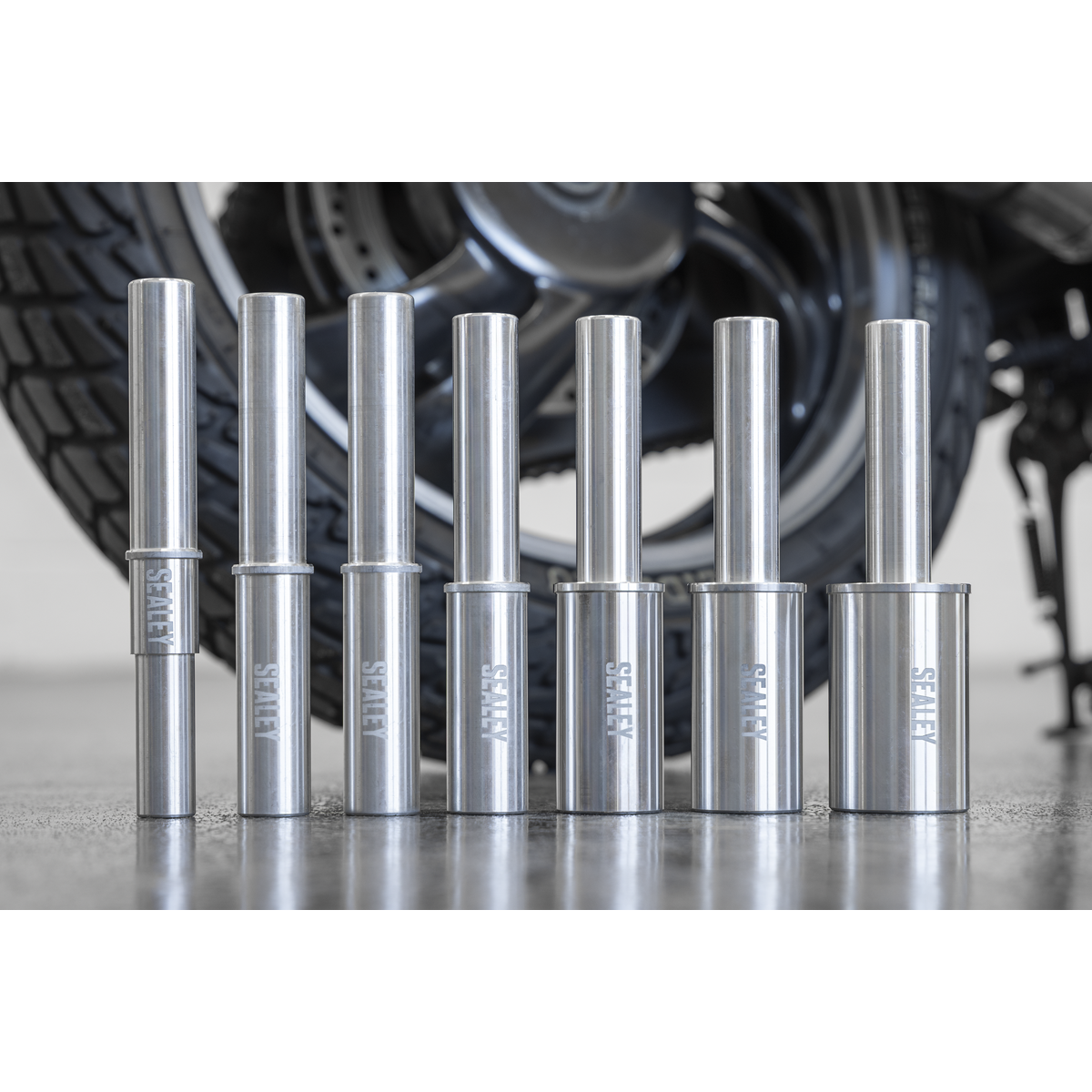 Sealey Motorcycle Stand Single-Sided  Pin Adaptor 25.5mm (SSPS1) - Image 7