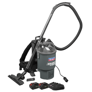 Sealey Cordless Backpack Vacuum Kit SV20 Series 40V (CP40VBVKIT)