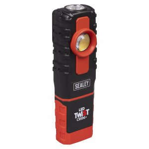 Sealey LED Twist Rechargeable Inspection Light 6W COB LED & 1W SMD LED Colour Match CRI 96+ (LED601CM)