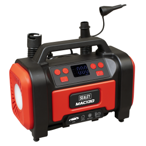 Sealey Tyre Inflator & High-Volume Air Pump 12V/230V AC (MAC13D)