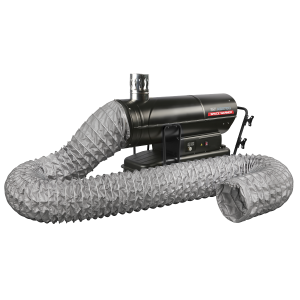 Sealey Space Warmer® Indirect Kerosene/Diesel Heater 170,000Btu/hr with 5M Ducting (ABI1700COMBO)