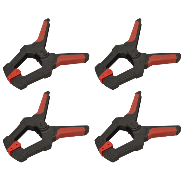 Sealey Spring Clamp Set 80mm 4pc (AK064)