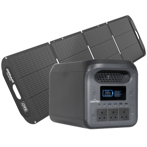 Sealey Dellonda Portable Power Station 1800W & ETFE Foldable Solar Panel 220W (DL180)