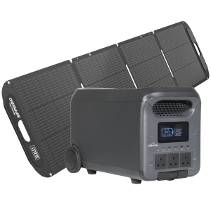 Sealey Dellonda Portable Power Station 3000W & ETFE Foldable Solar Panel 220W (DL181)