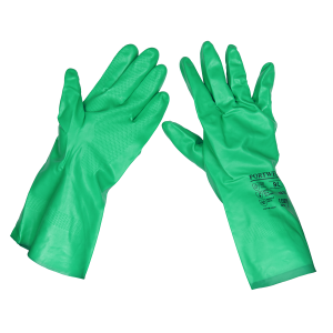 Sealey Cuffed Nitrile Gauntlets 330mm - Pair (SSP34)