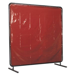 Sealey Workshop Welding Curtain & Frame 1.8 x 1.75m - EN ISO 25980:2014 (SSP992)
