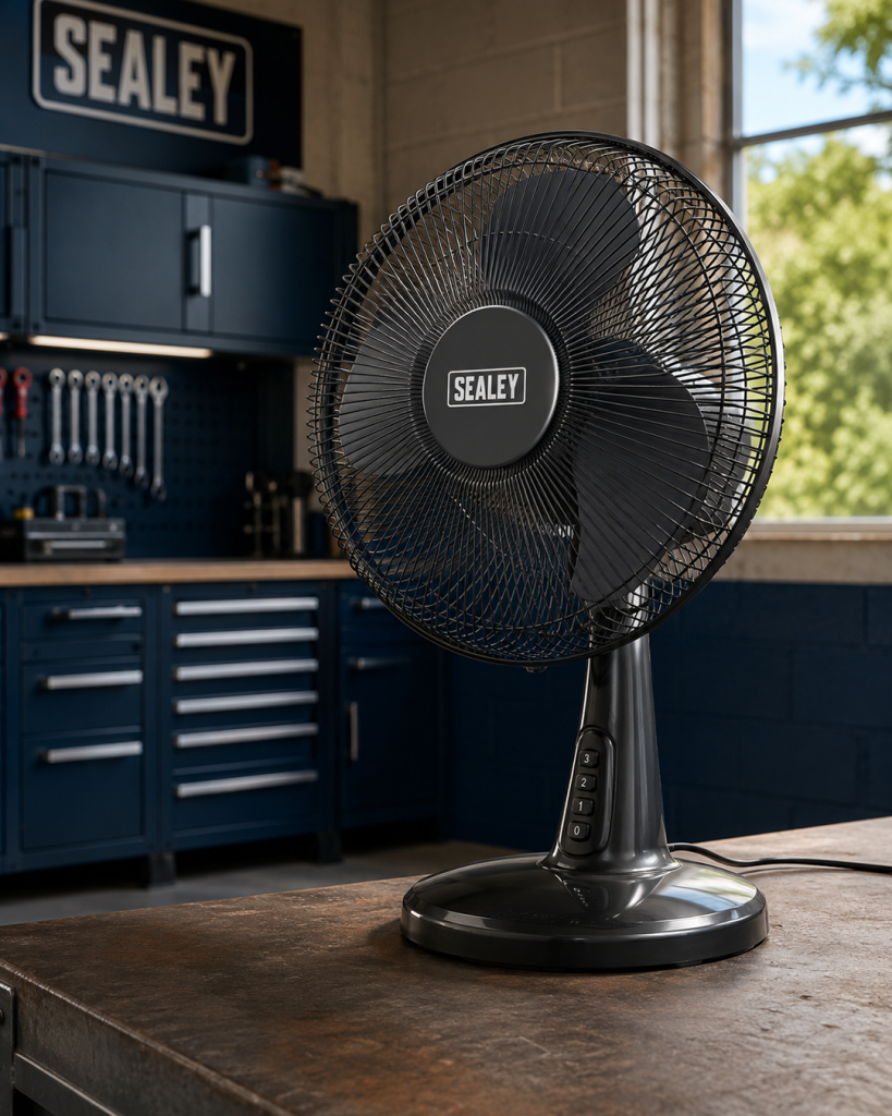 picture of a fan by equipify made by sealey